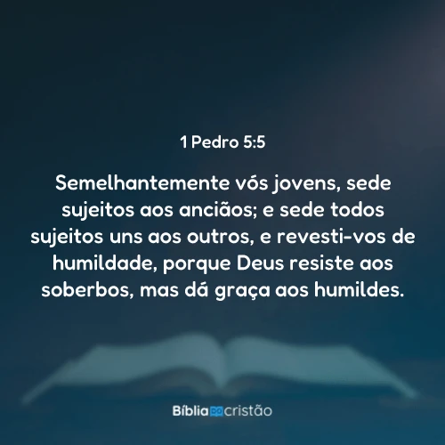 1 Pedro 5:5