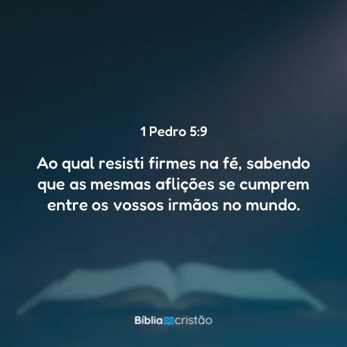 1 Pedro 5:9