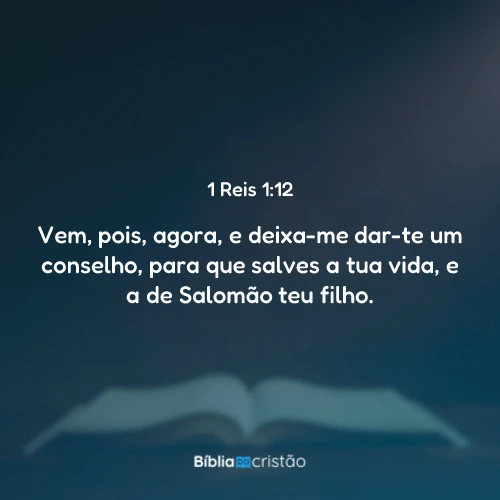 1 Reis 1:12
