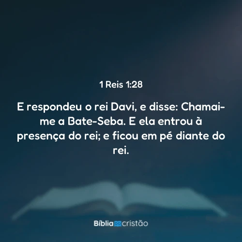 1 Reis 1:28