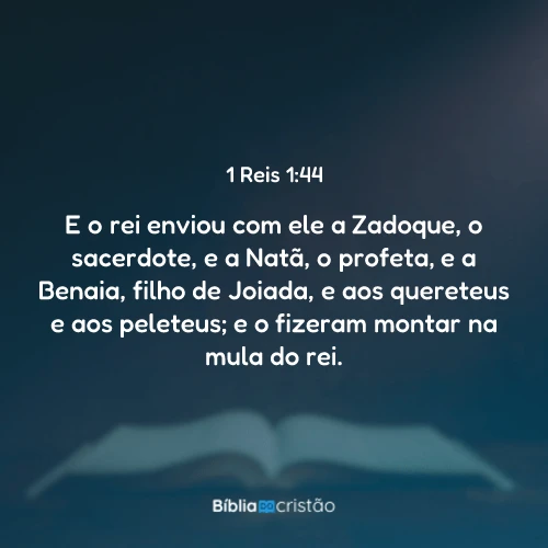 1 Reis 1:44
