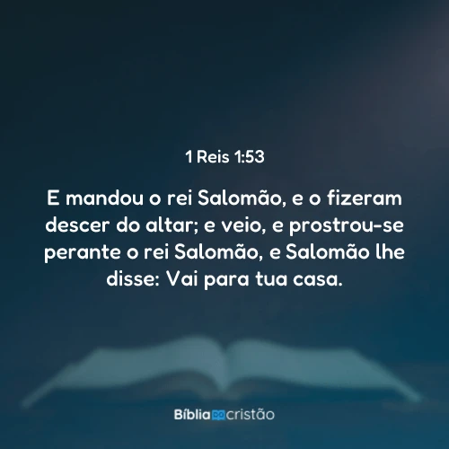 1 Reis 1:53