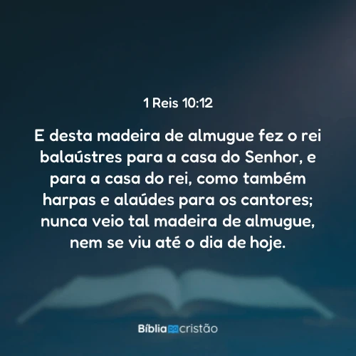 1 Reis 10:12