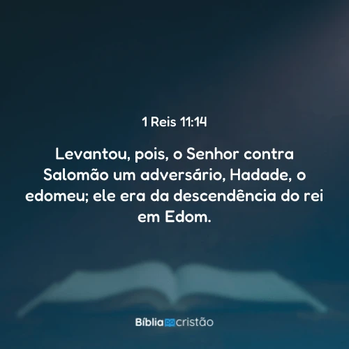 1 Reis 11:14