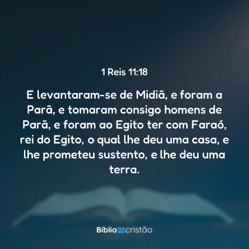 1 Reis 11:18