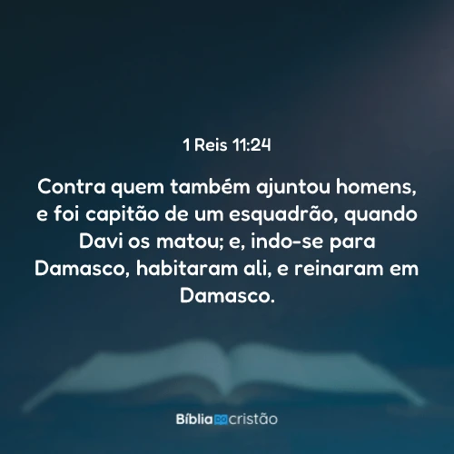 1 Reis 11:24