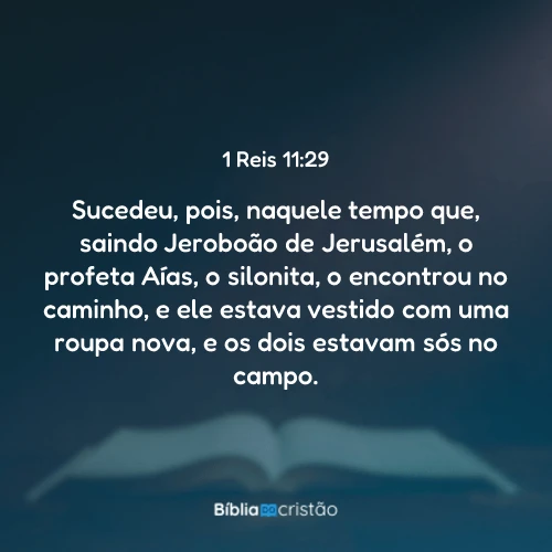 1 Reis 11:29