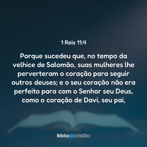 1 Reis 11:4