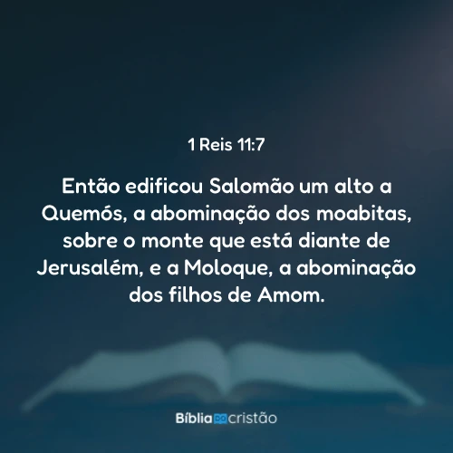 1 Reis 11:7