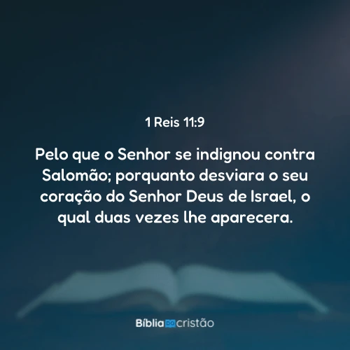1 Reis 11:9