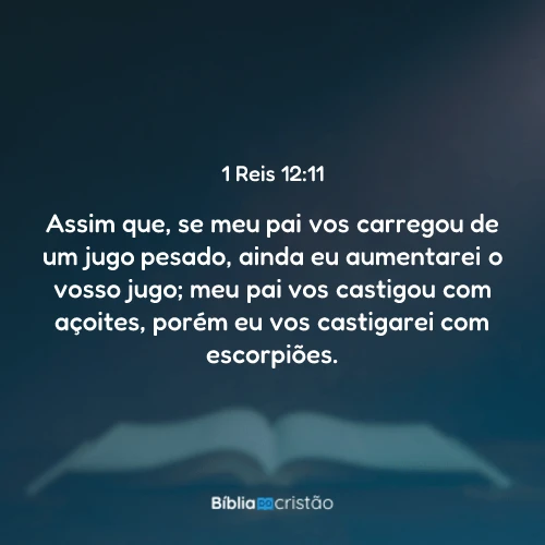 1 Reis 12:11
