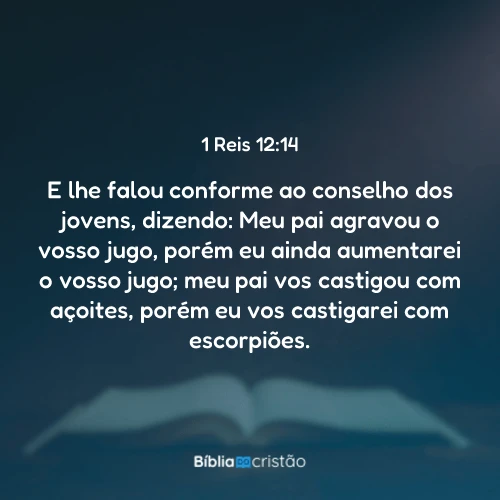 1 Reis 12:14