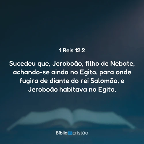 1 Reis 12:2