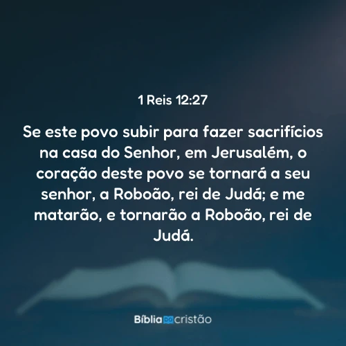 1 Reis 12:27