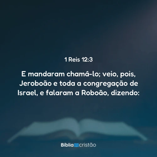 1 Reis 12:3