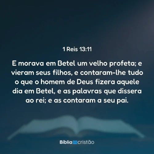 1 Reis 13:11