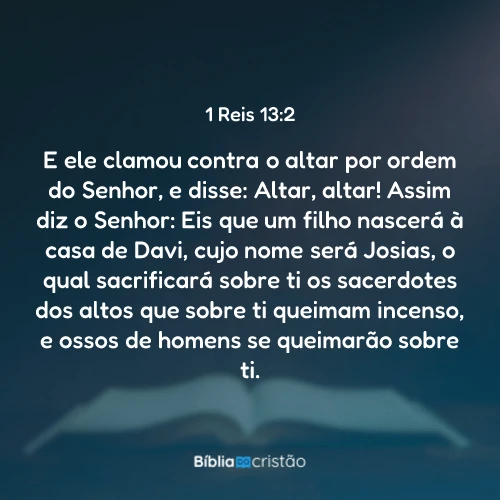 1 Reis 13:2