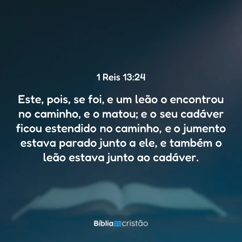 1 Reis 13:24
