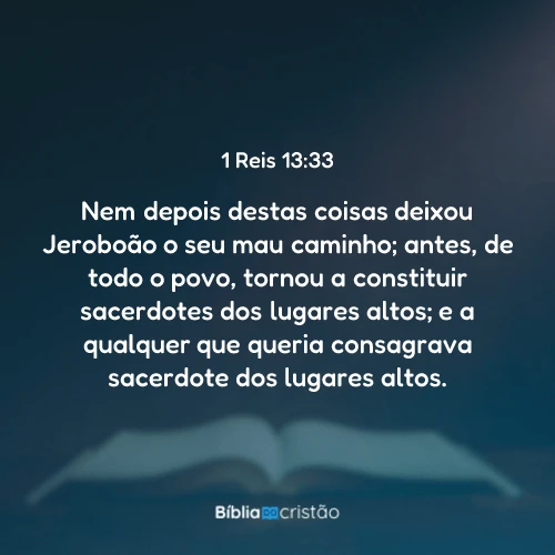 1 Reis 13:33