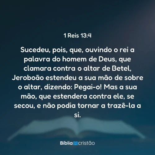 1 Reis 13:4