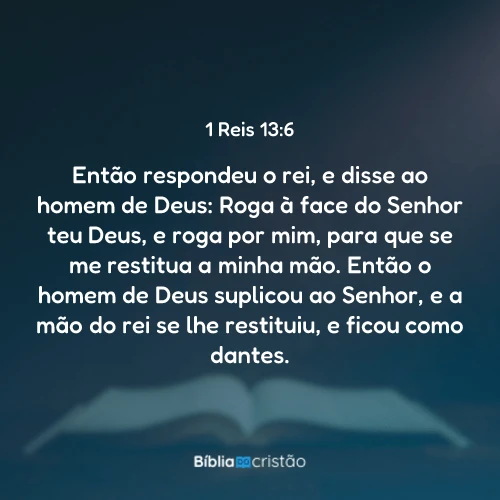 1 Reis 13:6