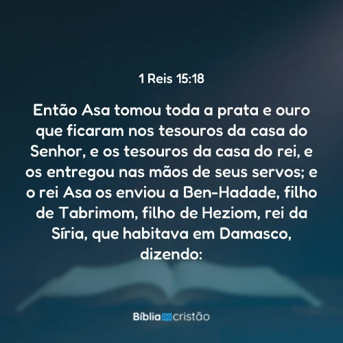 1 Reis 15:18