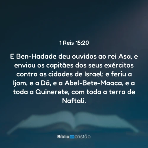 1 Reis 15:20