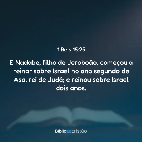 1 Reis 15:25