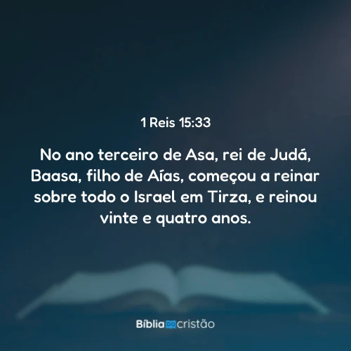 1 Reis 15:33