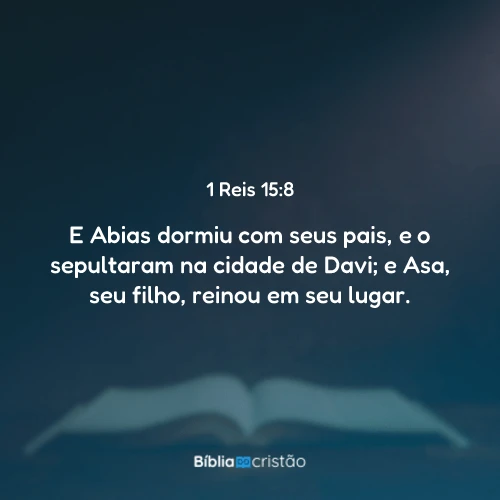 1 Reis 15:8