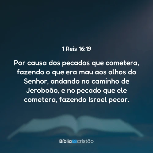 1 Reis 16:19