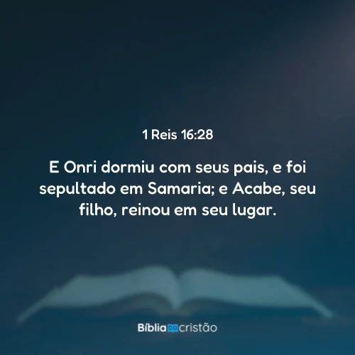 1 Reis 16:28