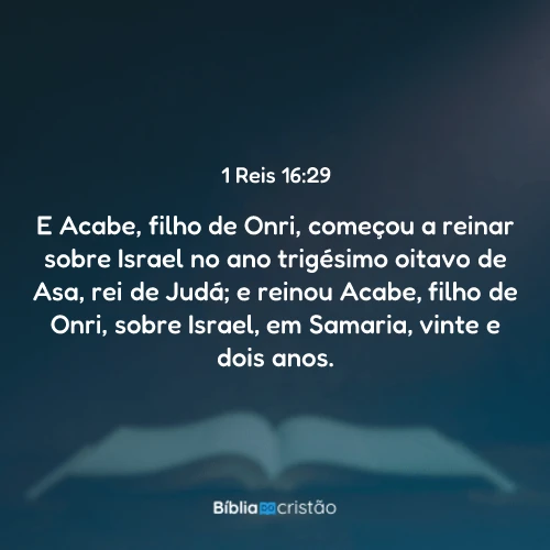 1 Reis 16:29