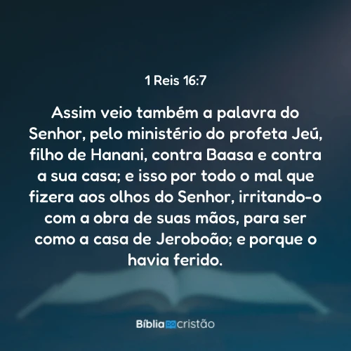 1 Reis 16:7