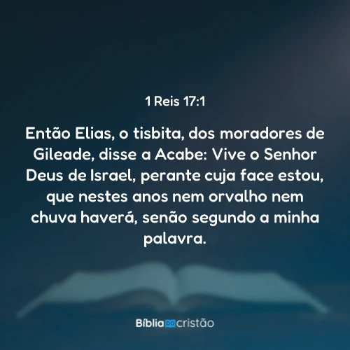 1 Reis 17:1