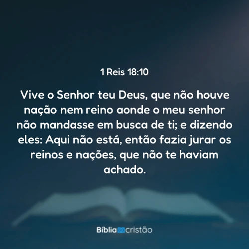 1 Reis 18:10