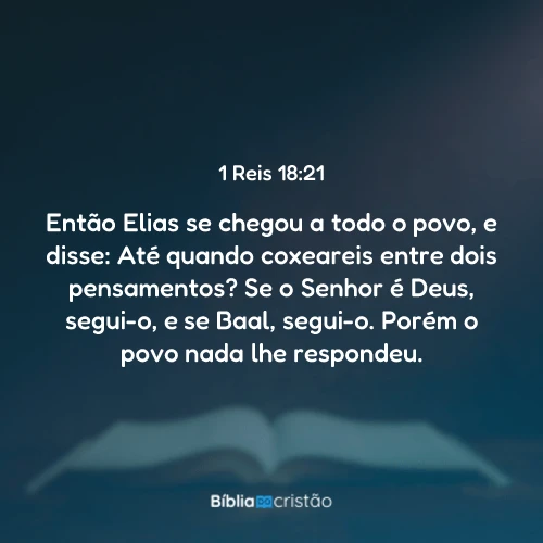 1 Reis 18:21