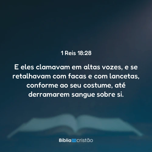 1 Reis 18:28