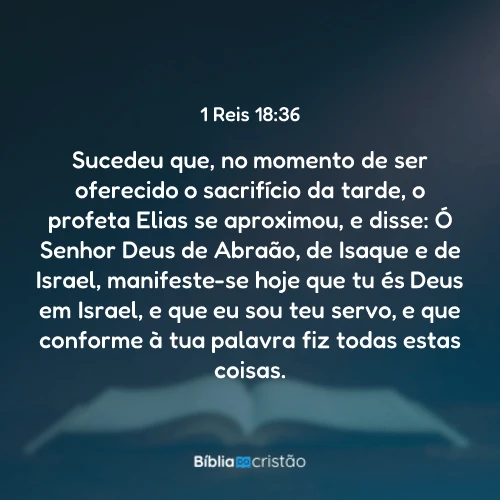 1 Reis 18:36
