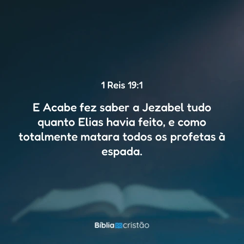 1 Reis 19:1