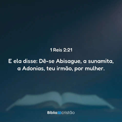 1 Reis 2:21