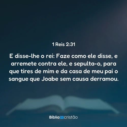 1 Reis 2:31