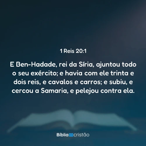 1 Reis 20:1