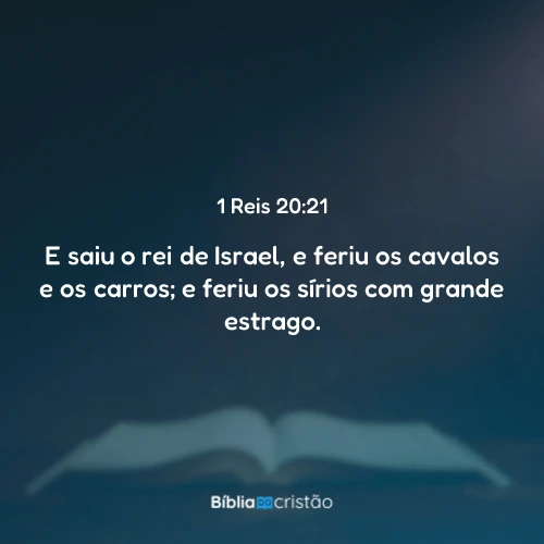 1 Reis 20:21