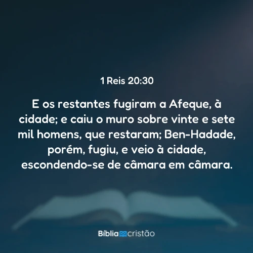 1 Reis 20:30