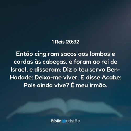 1 Reis 20:32