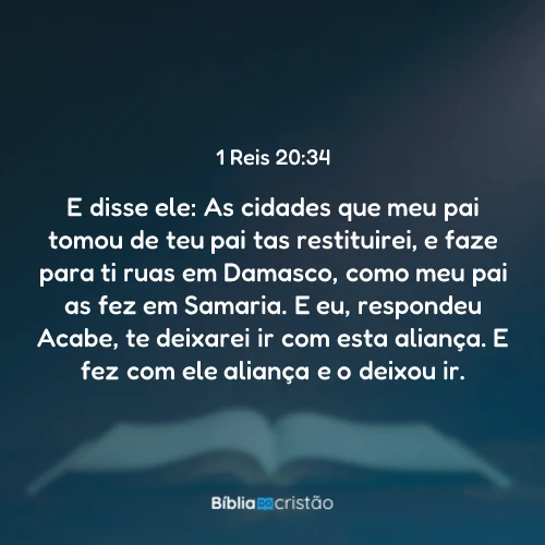 1 Reis 20:34