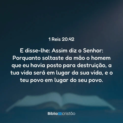 1 Reis 20:42
