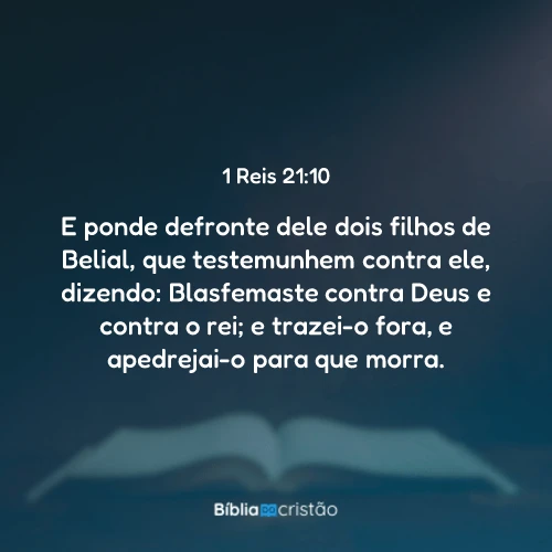 1 Reis 21:10