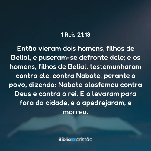 1 Reis 21:13